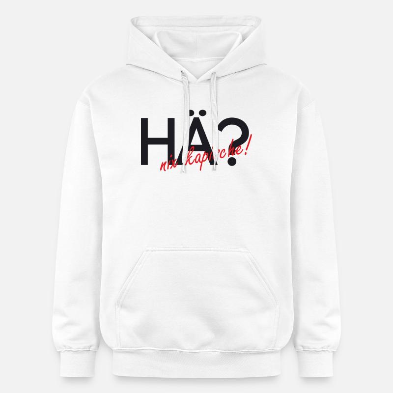 Heu, rien de capuchon ! - Sweat à capuche Softstyle® Gildan Unisexe - blanc