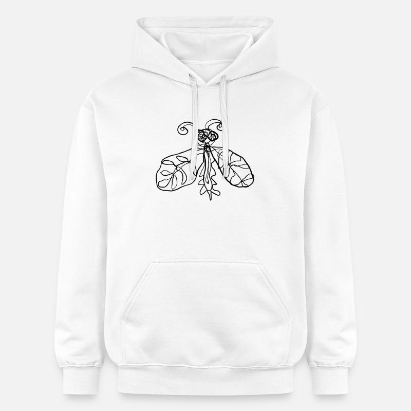 Insecte - Sweat à capuche Softstyle® Gildan Unisexe - blanc