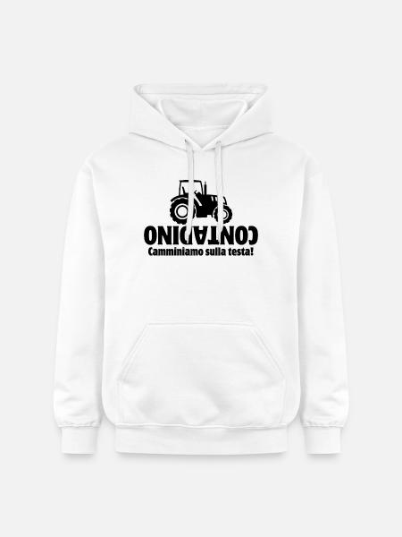 farmer, Italy, farmer - Gildan Unisex Softstyle® Midweight Hoodie - white