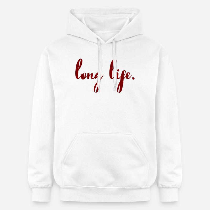 Scénario de longue durée - Sweat à capuche Softstyle® Gildan Unisexe - blanc