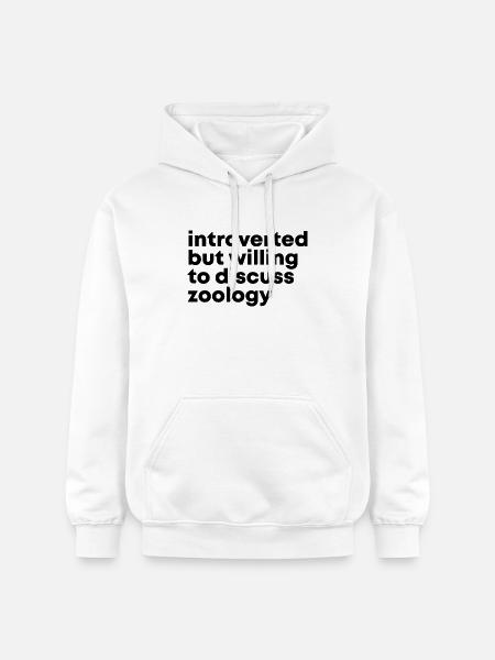 Zoology Zoology Zoology - Gildan Unisex Softstyle® Midweight Hoodie - white
