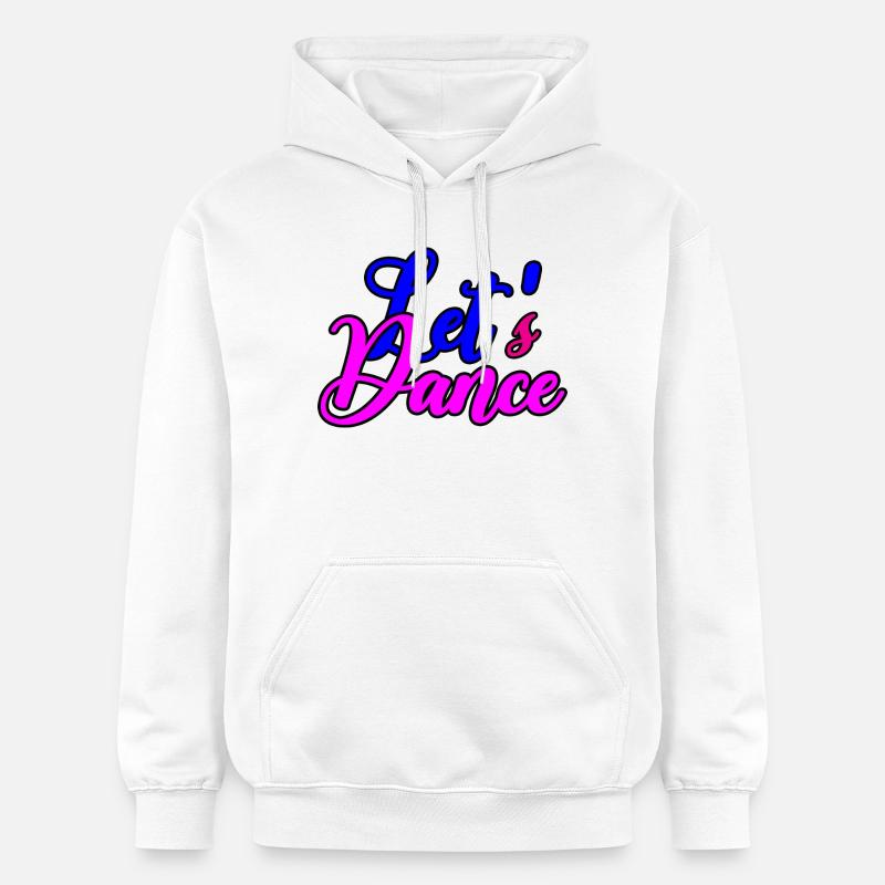 Motivation de danse joyeuse - Sweat à capuche Softstyle® Gildan Unisexe - blanc