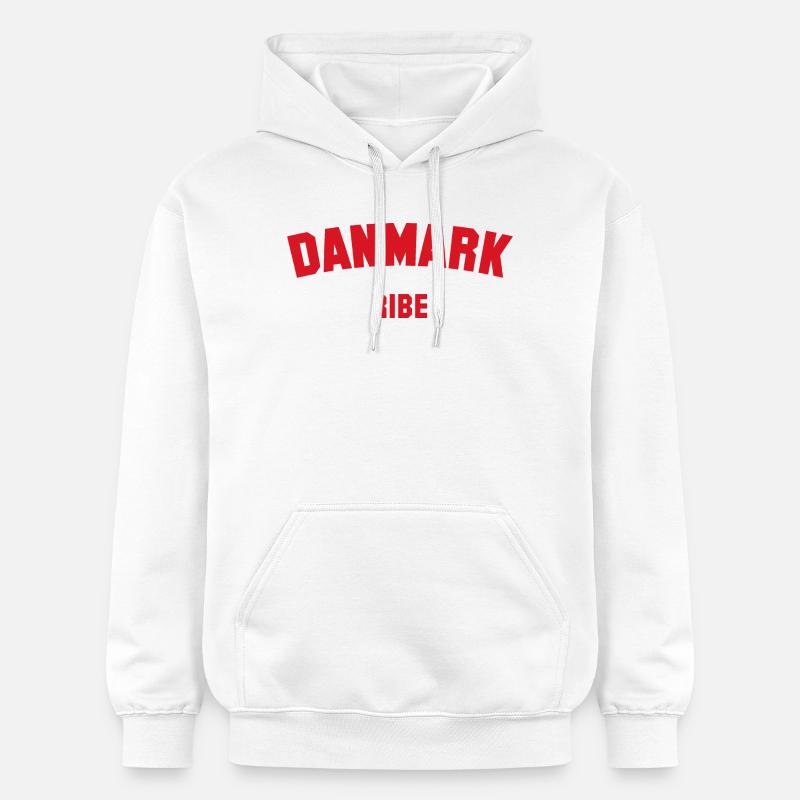 RIBE Danemark Dänemark - Sweat à capuche Softstyle® Gildan Unisexe - blanc