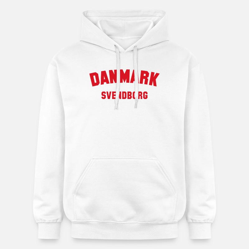 SVENDBORG Danemark Dänemark - Sweat à capuche Softstyle® Gildan Unisexe - blanc