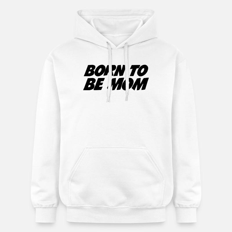 Née pour être Maman - Sweat à capuche Softstyle® Gildan Unisexe - blanc
