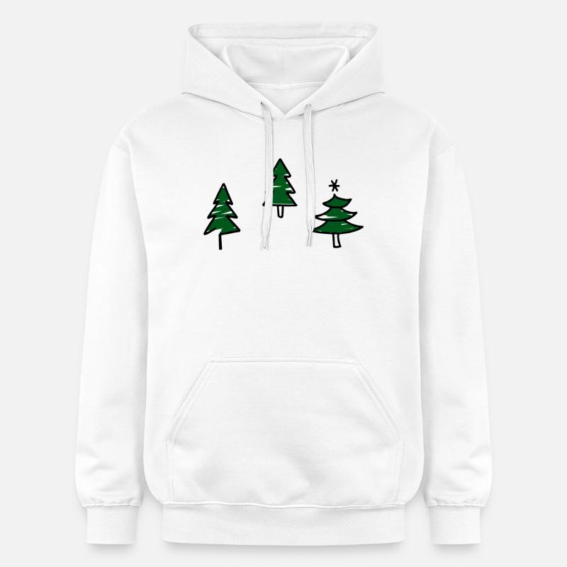 Design pour Noël - Sweat à capuche Softstyle® Gildan Unisexe - blanc