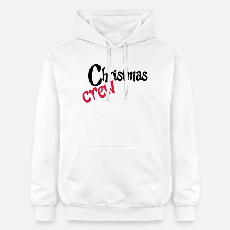 Travail d’équipe à Noël - Sweat à capuche Softstyle® Gildan Unisexe - blanc