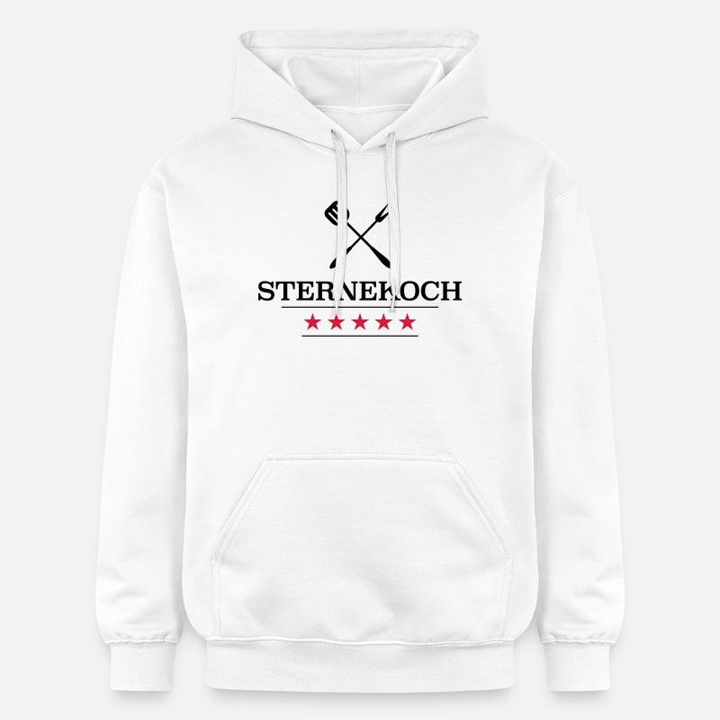 Cadeaux amusants pour le chef - Sweat à capuche Softstyle® Gildan Unisexe - blanc