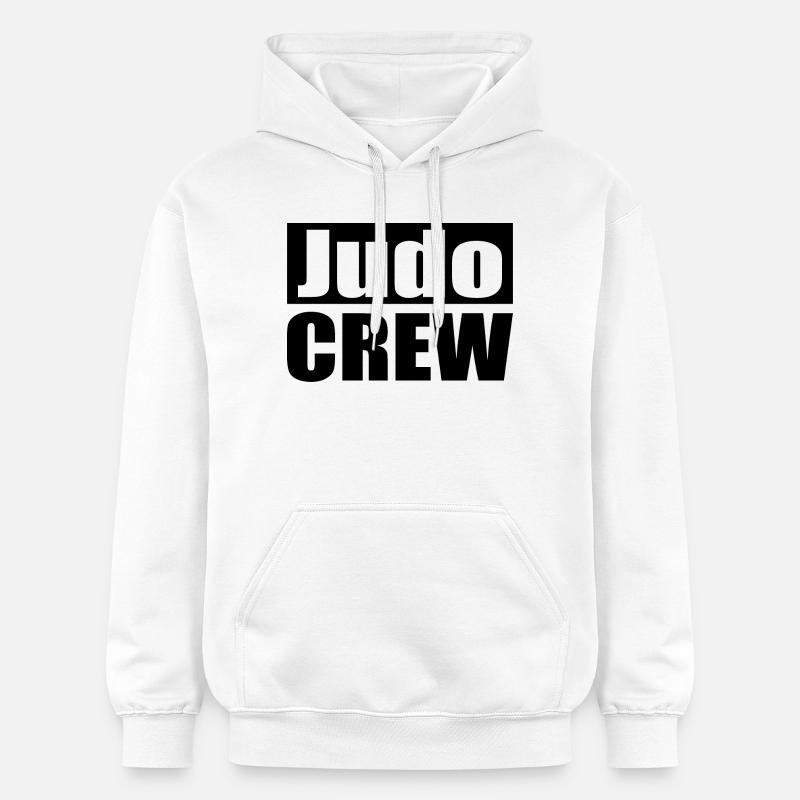 Judo Crew - Sweat à capuche Softstyle® Gildan Unisexe - blanc