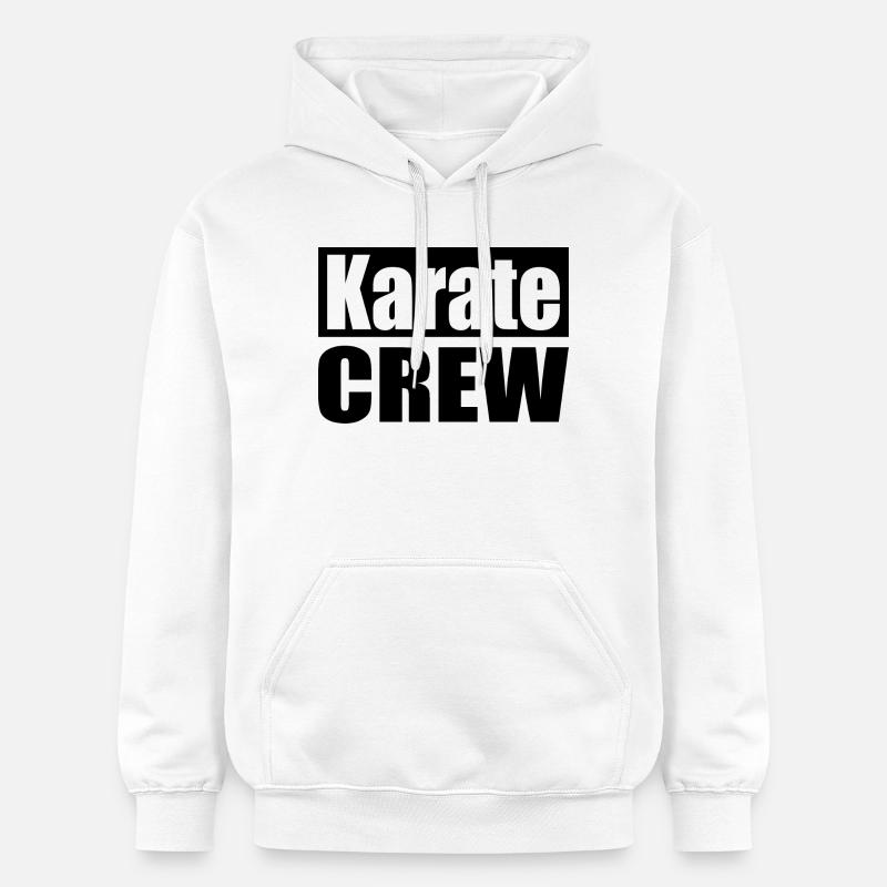 Équipe de Karaté - Sweat à capuche Softstyle® Gildan Unisexe - blanc