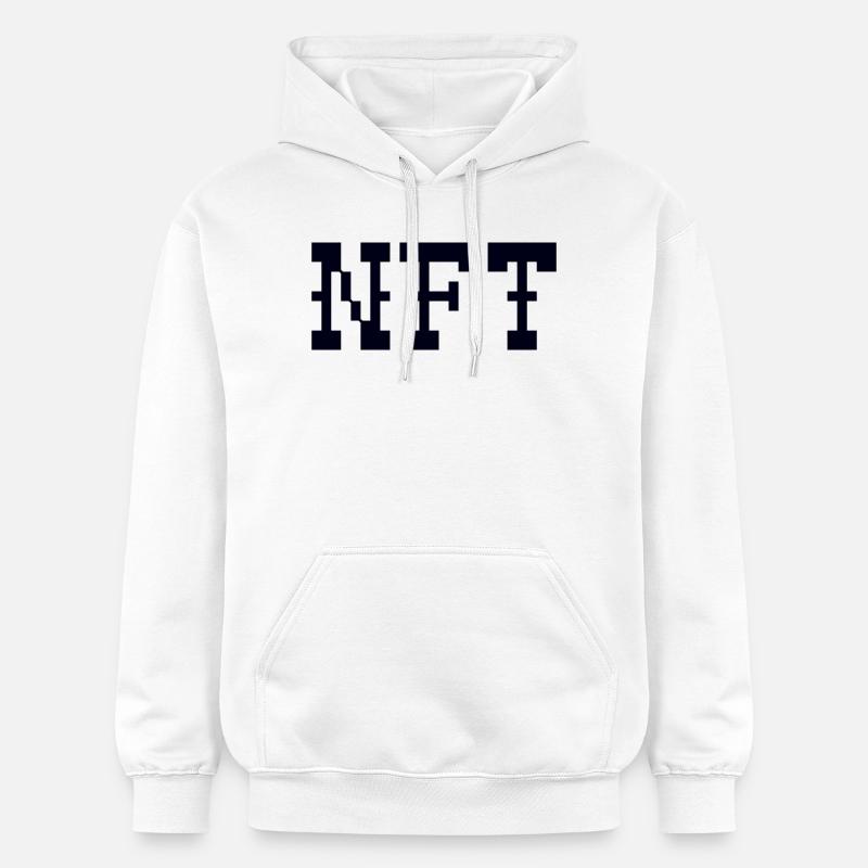 NFT - Sweat à capuche Softstyle® Gildan Unisexe - blanc