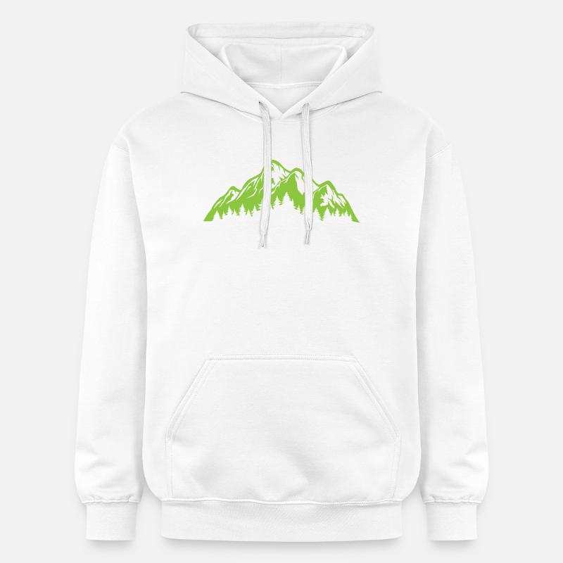 Course sur sentier - Sweat à capuche Softstyle® Gildan Unisexe - blanc