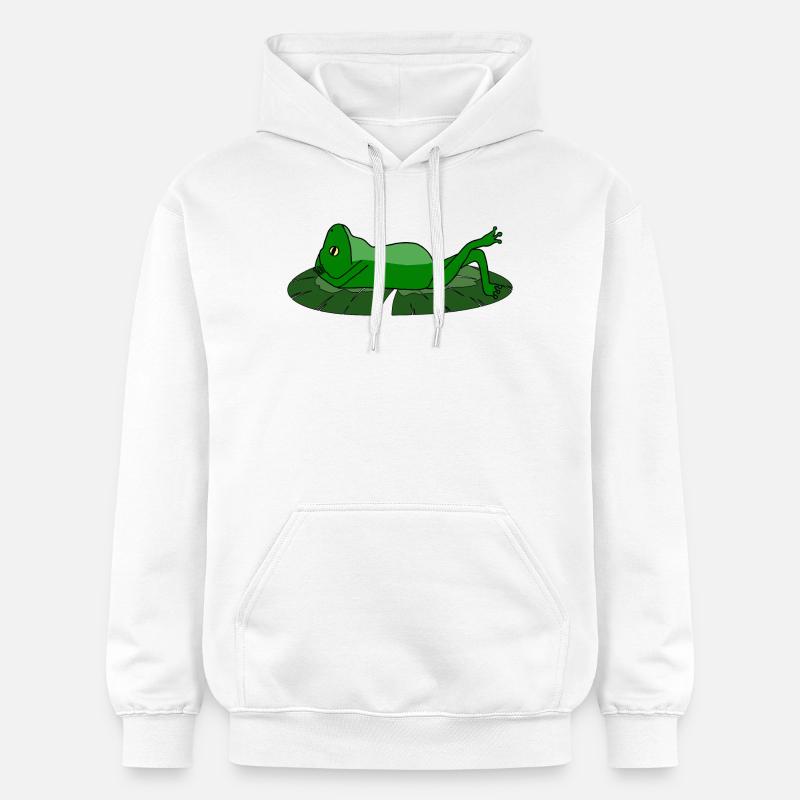 Frog Toad Chill Toad - Gildan Unisex Softstyle® Midweight Hoodie - white