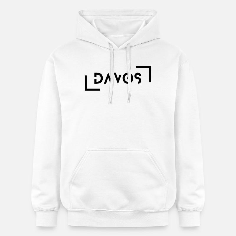 Davos - Sweat à capuche Softstyle® Gildan Unisexe - blanc
