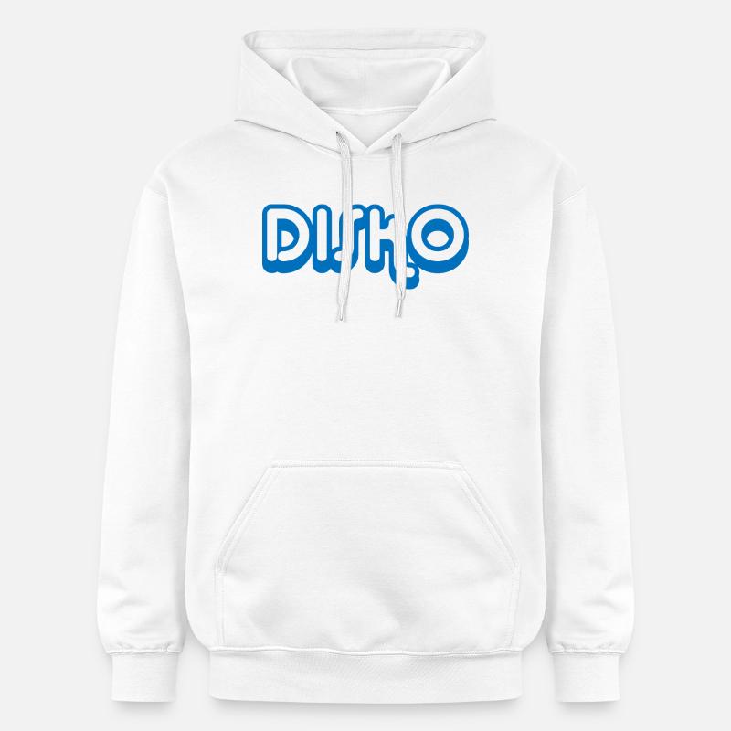 DISKO Nicki - Gildan Unisex Softstyle® Midweight Hoodie - Weiß