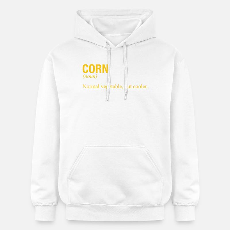 MAÏS - Sweat à capuche Softstyle® Gildan Unisexe - blanc