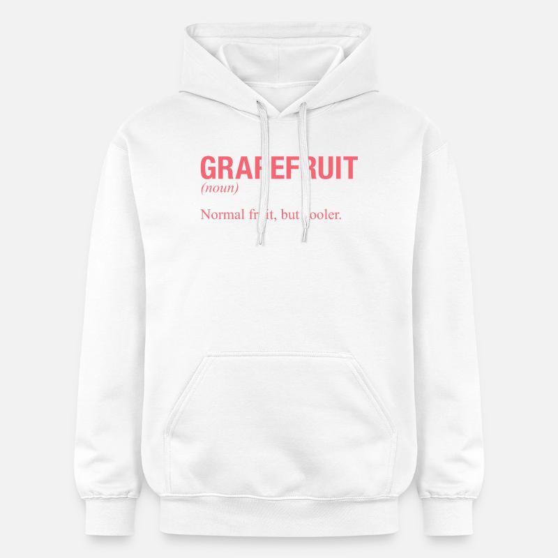 PAMPLEMOUSSE Pampelmuse - Sweat à capuche Softstyle® Gildan Unisexe - blanc