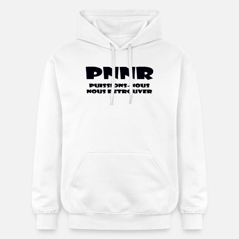 Design Graphique Abstrait - Sweat à capuche Softstyle® Gildan Unisexe - blanc