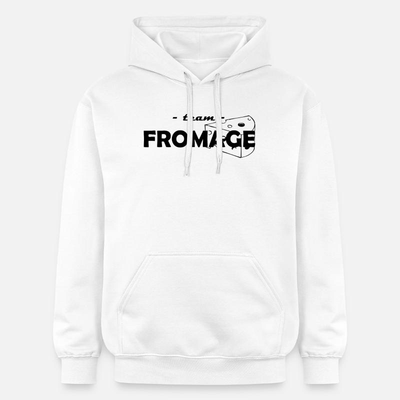 team fromage - Sweat à capuche Softstyle® Gildan Unisexe - blanc