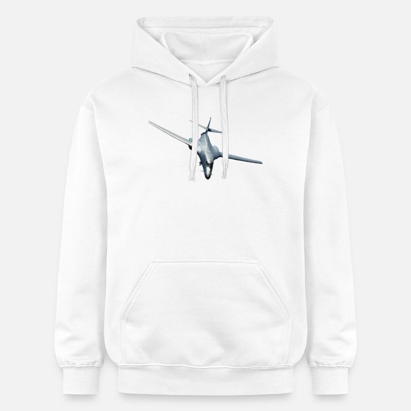 B-1B Lancer - Sweat à capuche Softstyle® Gildan Unisexe - blanc