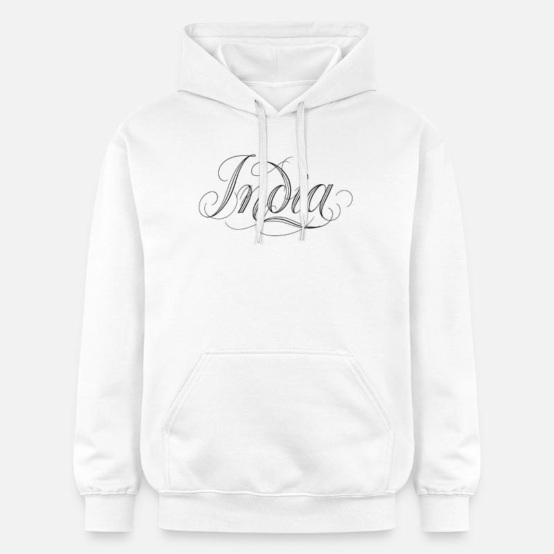 Inde - Sweat à capuche Softstyle® Gildan Unisexe - blanc