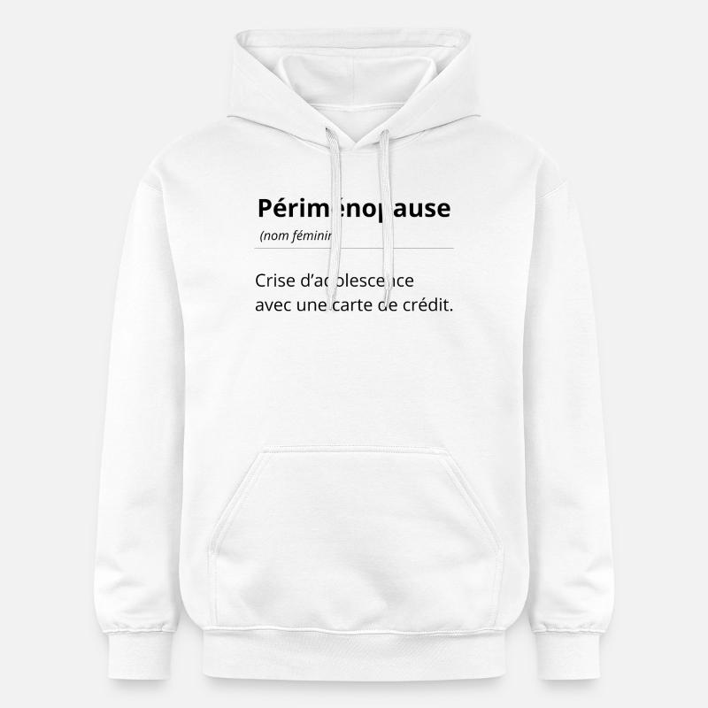 Tee-shirt définition expression - Dictionnaire top - Sweat à capuche Softstyle® Gildan Unisexe - blanc