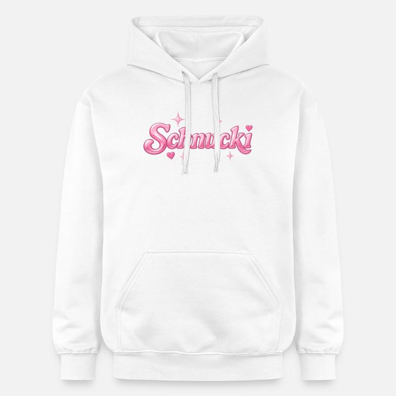 schnucki / Conception Y2K - Sweat à capuche Softstyle® Gildan Unisexe - blanc