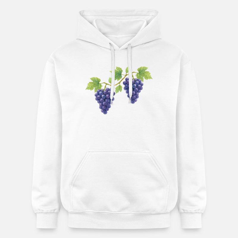 Conception de costumes traditionnels de raisin - Sweat à capuche Softstyle® Gildan Unisexe - blanc