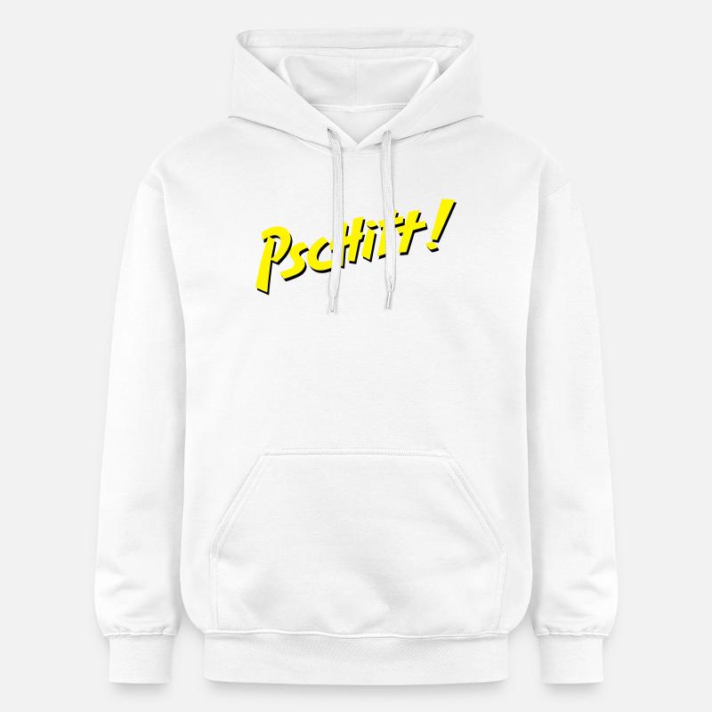 Pschitt Citron - Sweat à capuche Softstyle® Gildan Unisexe - blanc