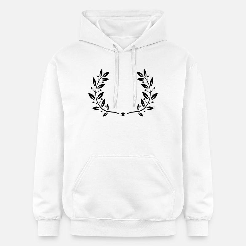 Couronne de laurier - Sweat à capuche Softstyle® Gildan Unisexe - blanc