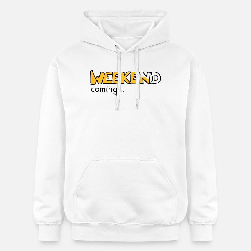 Weekend - Sweat à capuche Softstyle® Gildan Unisexe - blanc