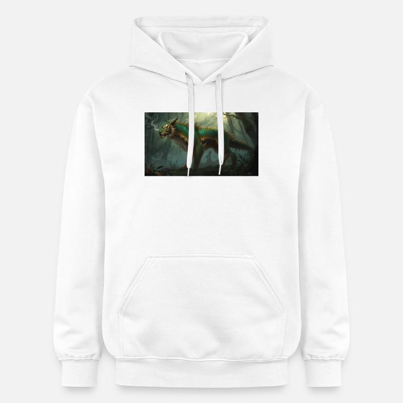 Dragontiger 2 - Sweat à capuche Softstyle® Gildan Unisexe - blanc
