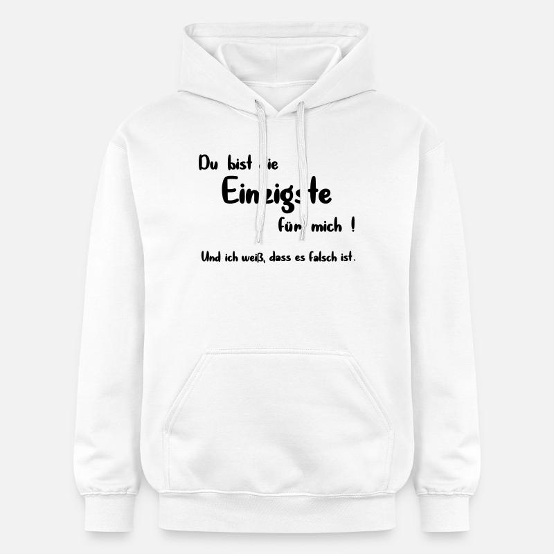 Die Einzigste - Gildan Unisex Softstyle® Midweight Hoodie - Weiß