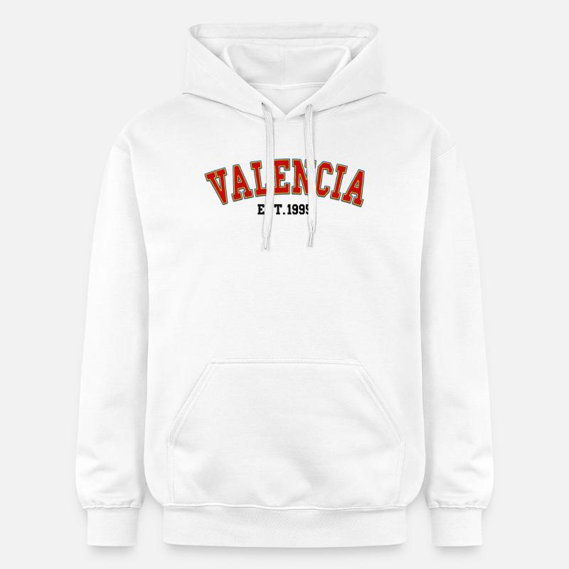 Valence Est.1995 - Sweat à capuche Softstyle® Gildan Unisexe - blanc
