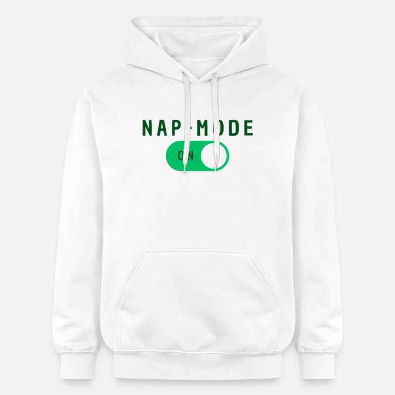 Mode Sieste actif - Sweat à capuche Softstyle® Gildan Unisexe - blanc