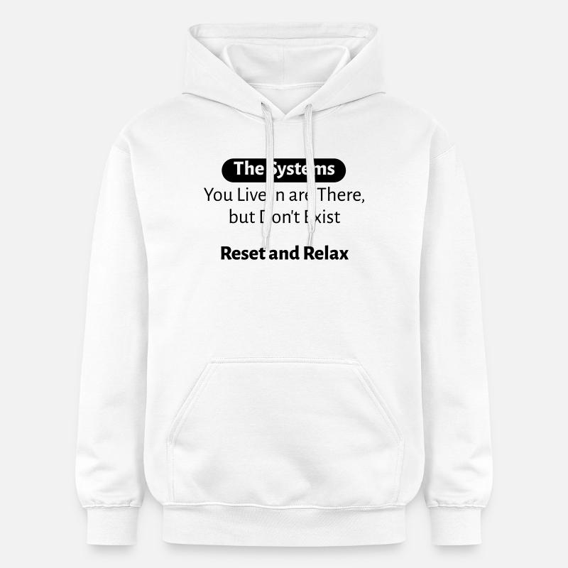 The_Systems - Sweat à capuche Softstyle® Gildan Unisexe - blanc