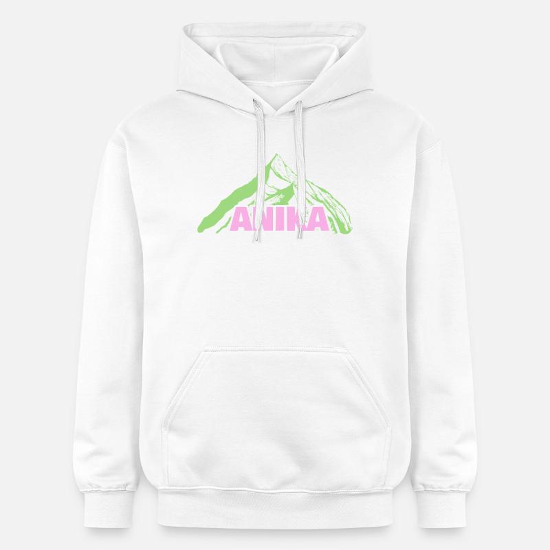 Anika - Sweat à capuche Softstyle® Gildan Unisexe - blanc