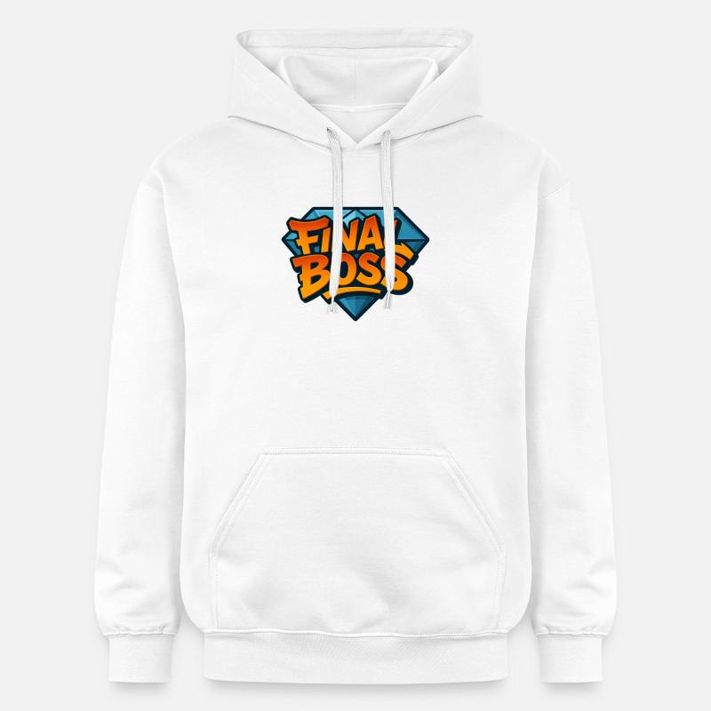 Final - Sweat à capuche Softstyle® Gildan Unisexe - blanc