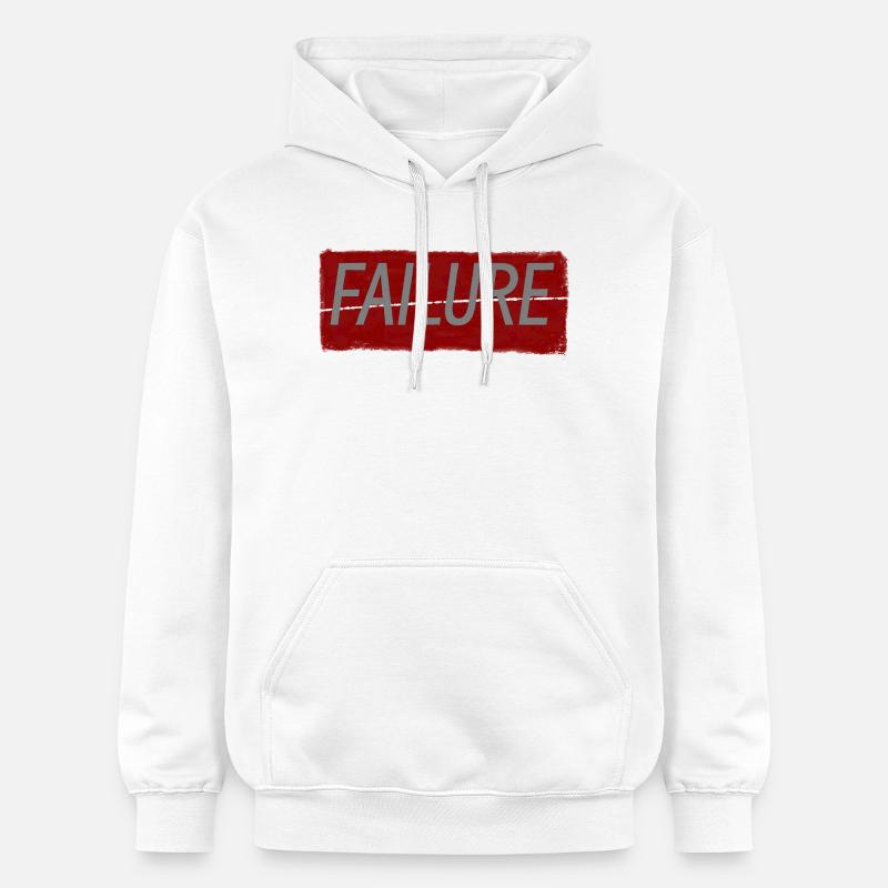 FAILURE - Sweat à capuche Softstyle® Gildan Unisexe - blanc