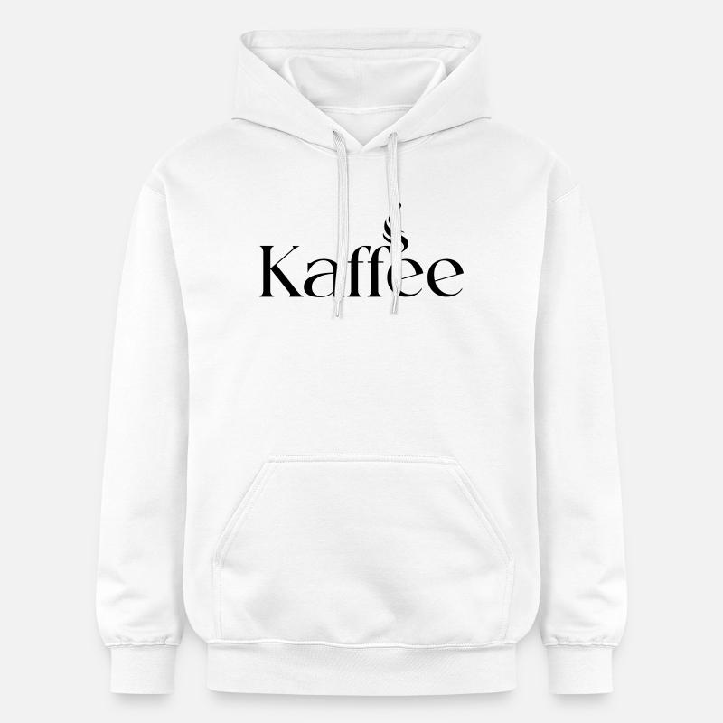 Café - Sweat à capuche Softstyle® Gildan Unisexe - blanc