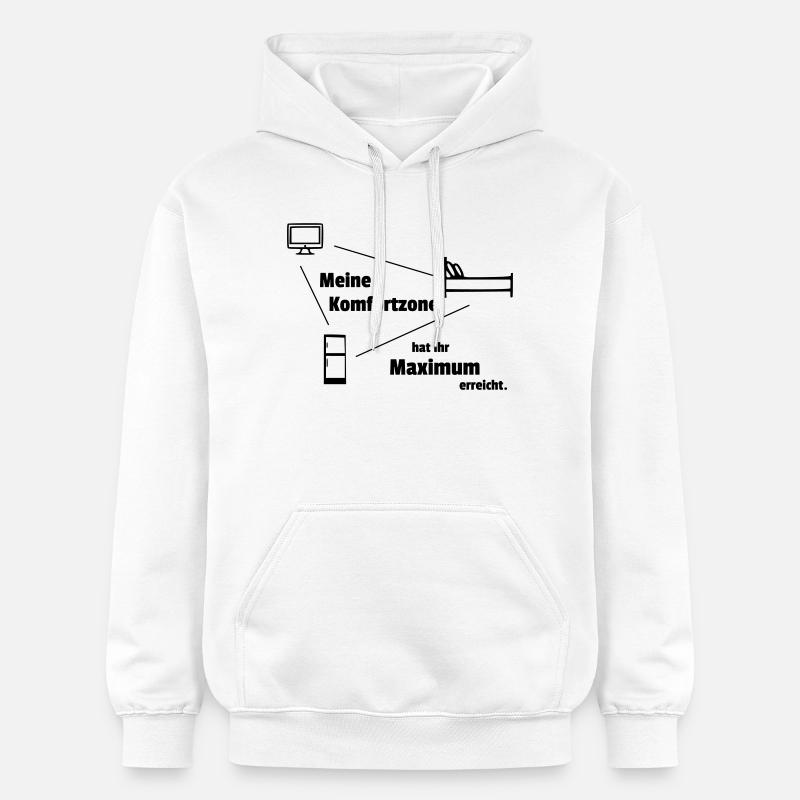 Zone de confort - Sweat à capuche Softstyle® Gildan Unisexe - blanc