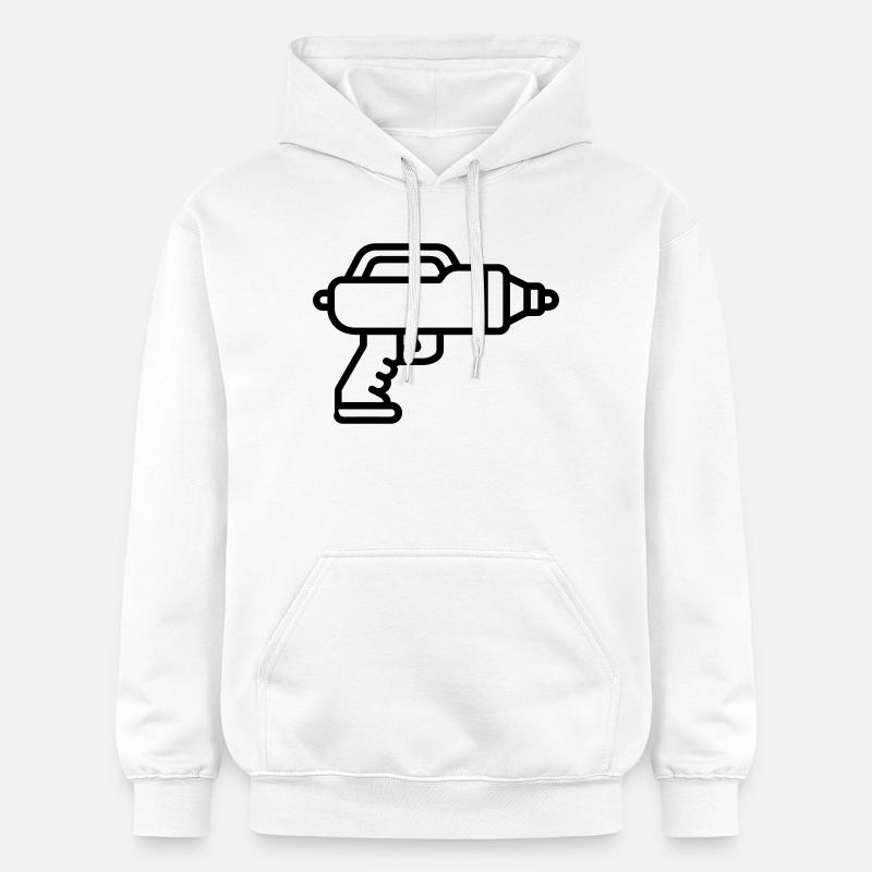 pistolet à eau - Sweat à capuche Softstyle® Gildan Unisexe - blanc