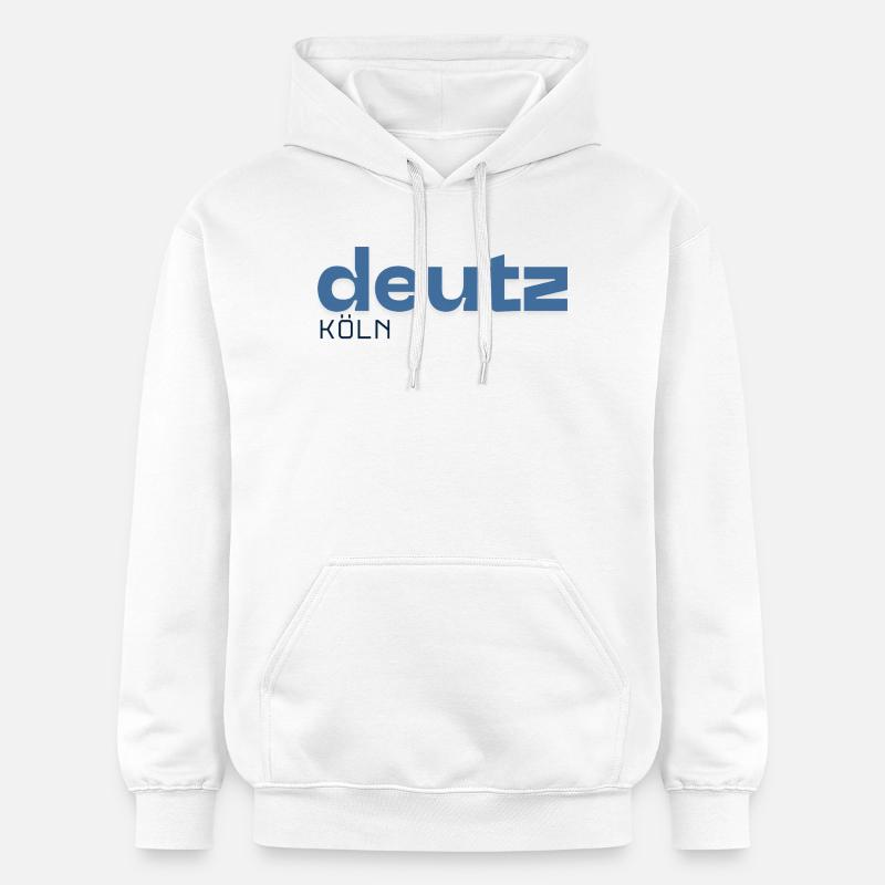 Deutz Cologne - Quartier - Sweat à capuche Softstyle® Gildan Unisexe - blanc