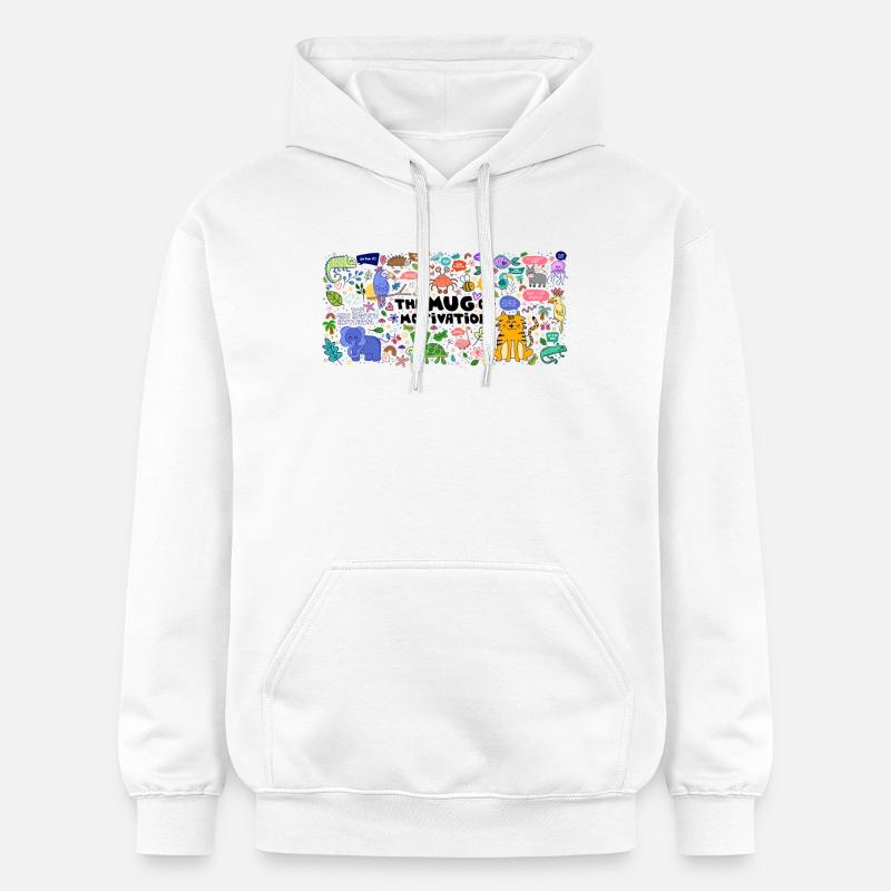 Coupe de motivation - Sweat à capuche Softstyle® Gildan Unisexe - blanc