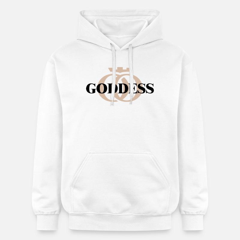 GODDESS Oppoline Collection - Sweat à capuche Softstyle® Gildan Unisexe - blanc