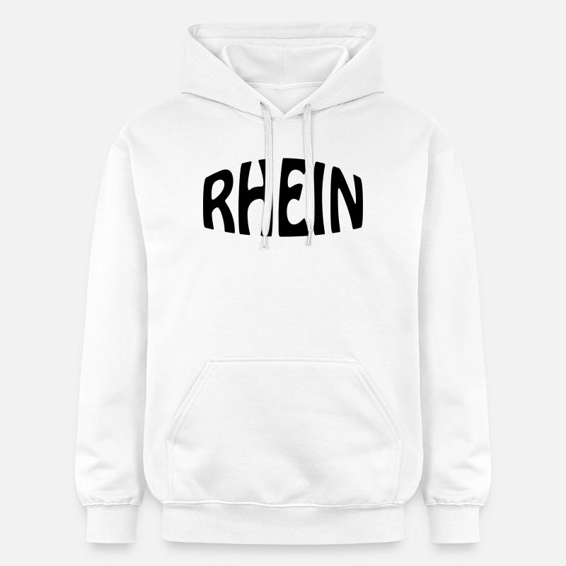 Rhin - Sweat à capuche Softstyle® Gildan Unisexe - blanc