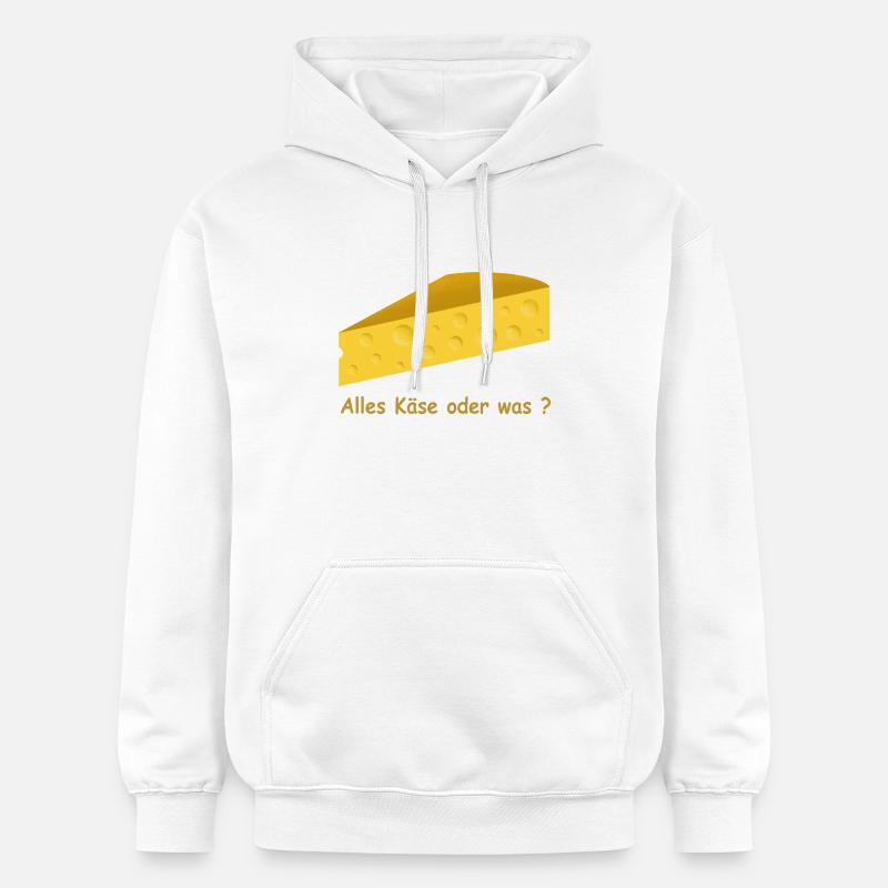 Fromage - Sweat à capuche Softstyle® Gildan Unisexe - blanc