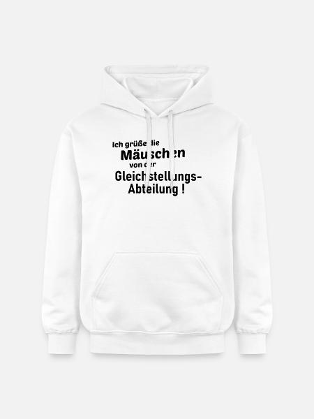 Gleichstellung - Gildan Unisex Softstyle® Midweight Hoodie - Weiß
