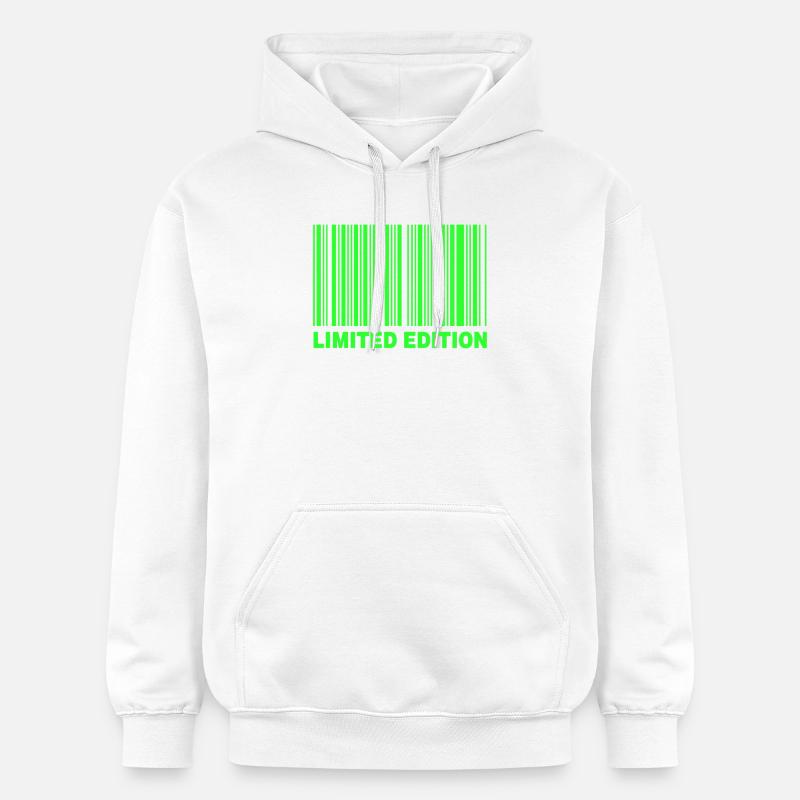 ÉDITION LIMITÉE - CODE-BARRES - Sweat à capuche Softstyle® Gildan Unisexe - blanc