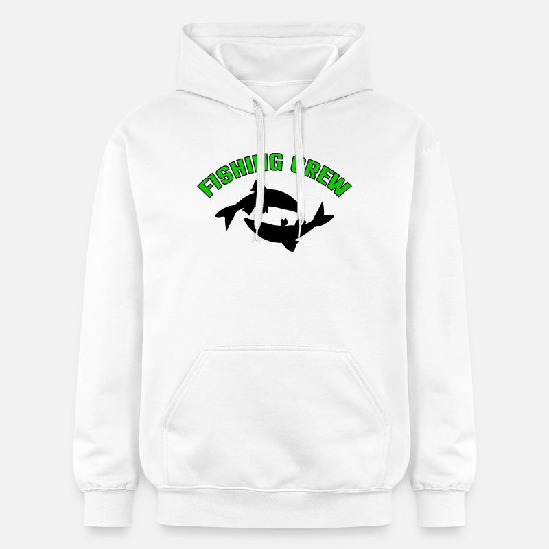 Fisch Crew - Gildan Unisex Softstyle® Midweight Hoodie - Weiß